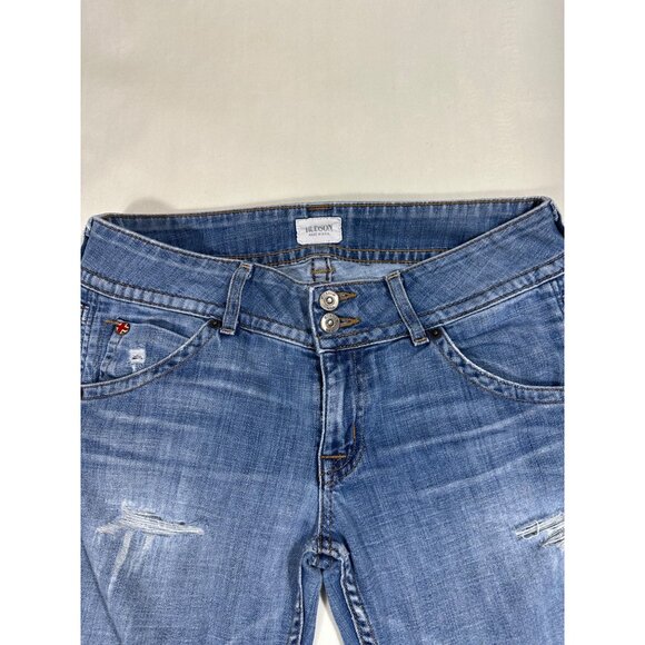 Hudson Jeans Women's 28 Boot Cut Flap Pocket USA - Picture 4 of 11